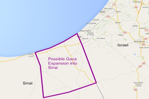 Gaza-Sinai-Expansion
