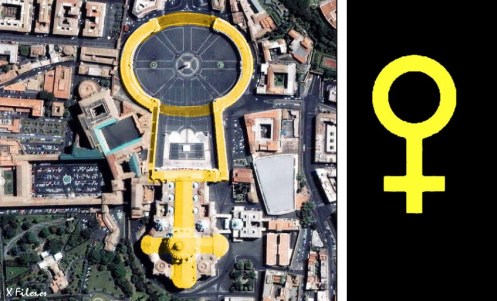 Vaticano Símbolo de Venus3