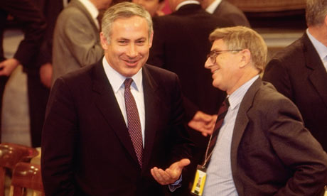 Mossad-chief-David-Kimche-with-Netanyahu